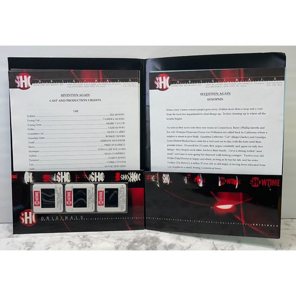 Showtime Movie Press Kit Seventeen Again Tia Mowry Tamera Mowry Robert Hooks - Picture 7 of 8